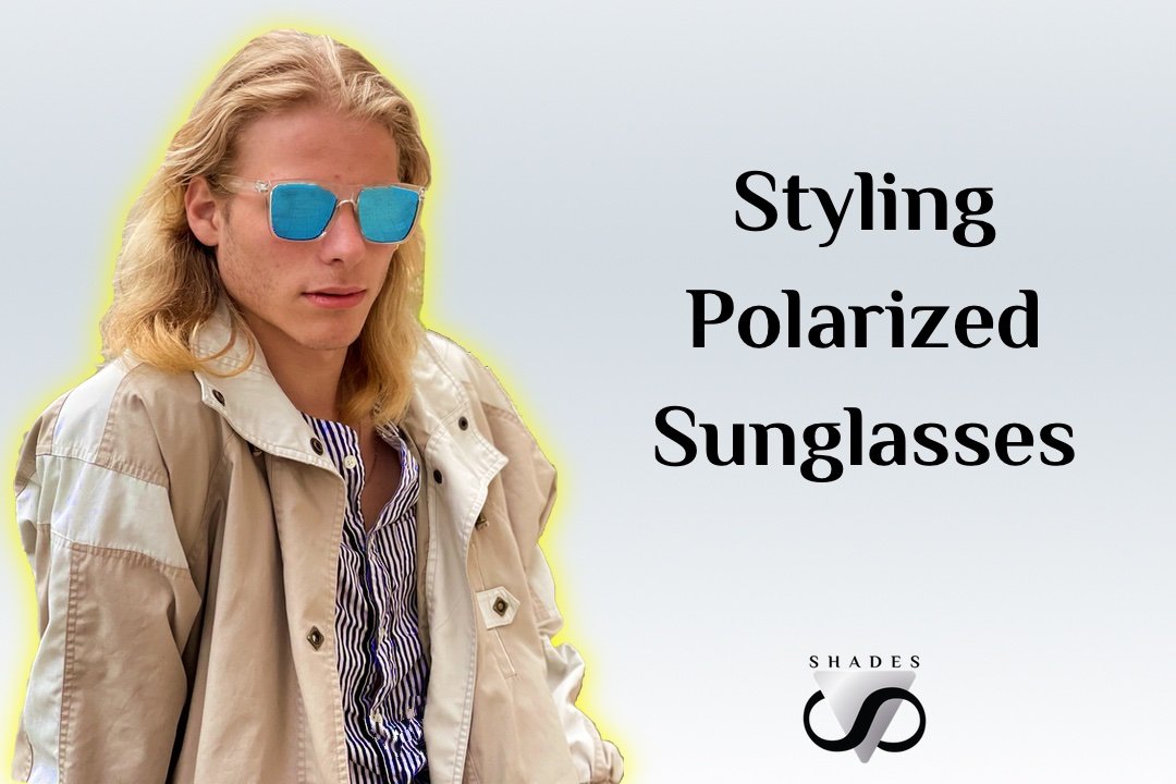 Polarized Sunglass Fashion: 3 Models wearing 'Neon' by V SHADES